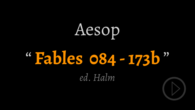 video sample of Aesop's Fables 1-83 on YouTube