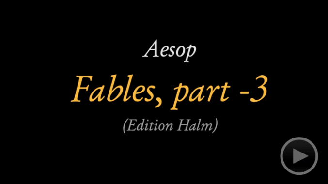 video sample of Aesop's Fables 174-261, set 03, on YouTube
