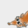 sketch of a fox head