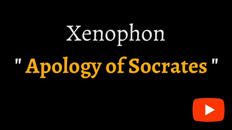 video sample of Xenophon's Apology of Socrates on YouTube