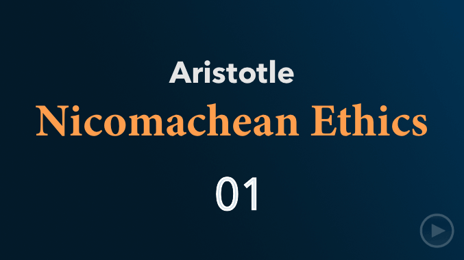 video sample of Aristotlian Nicomachean Ethics book 01 on YouTube