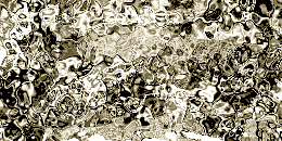 abstract glassy silver painting
