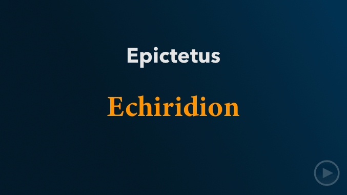 video sample of the Enchiridion of Epictetus on YouTube