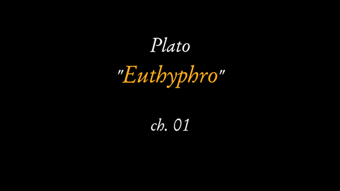video sample of Plato's Euthyphro on YouTube