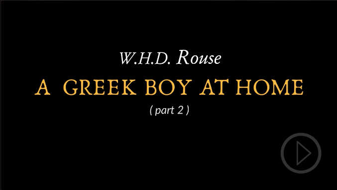 video sample of Rouce's "A Greek Boy at Home"</img>q>; on YouTube