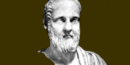 marble head of Isocrates