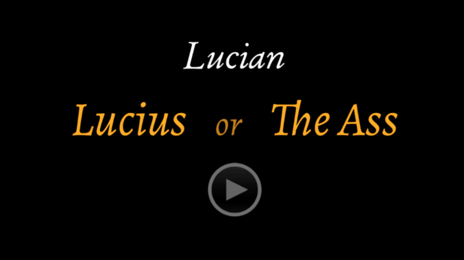 video sample of Aristotle's Sense and the Sensible on YouTube