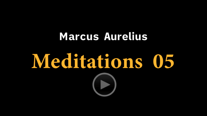 audiobook of Marcus Aurelius Antoninus Meditations book 3, read in Ancient Greek