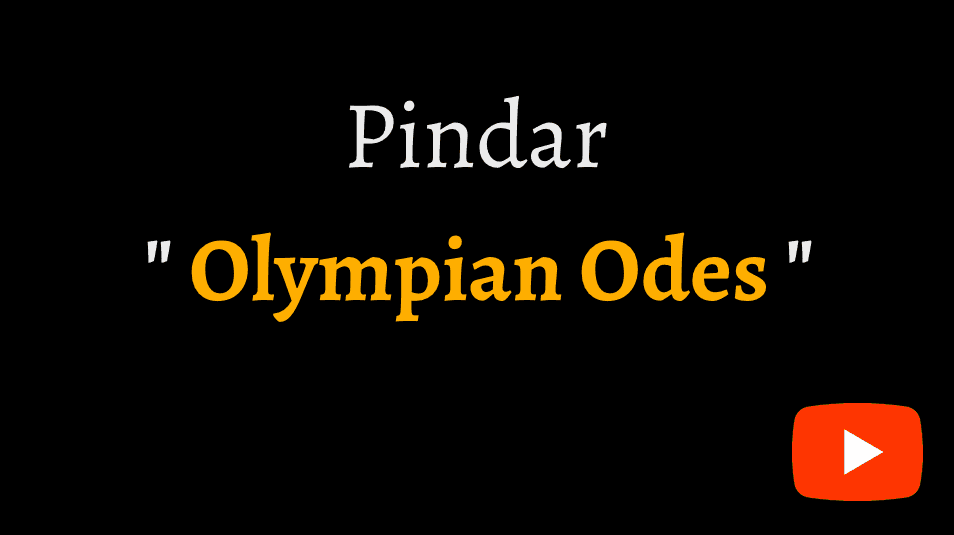 video sample of Pindar's Olympian Odes on YouTube