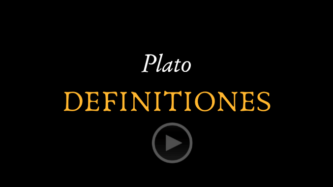 video sample of Plato's  dialogue Cleitophon on YouTube