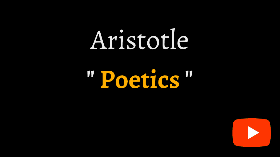 video sample of Aristotle's Poetics on YouTube